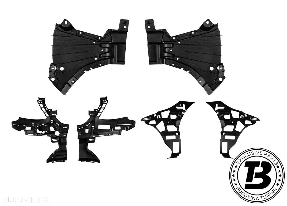 Pachet Exterior compatibil cu Mercedes S Class W222 S63 Design - 5