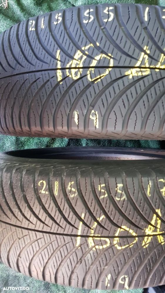 Anvelope 2x215 55 17 goodyear all season dot 19 mm 5 - 1