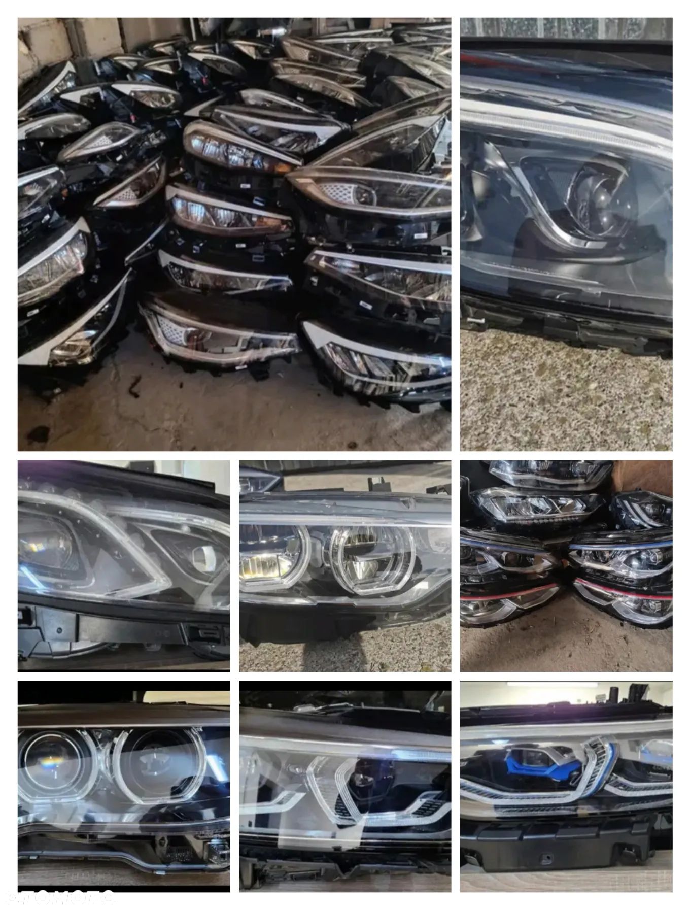 Lampa Full Led Xenon Reflektor BMW 3 F30 G20 4 F32 G22 5 F10 G30 7 F01 G11 Europa - 1