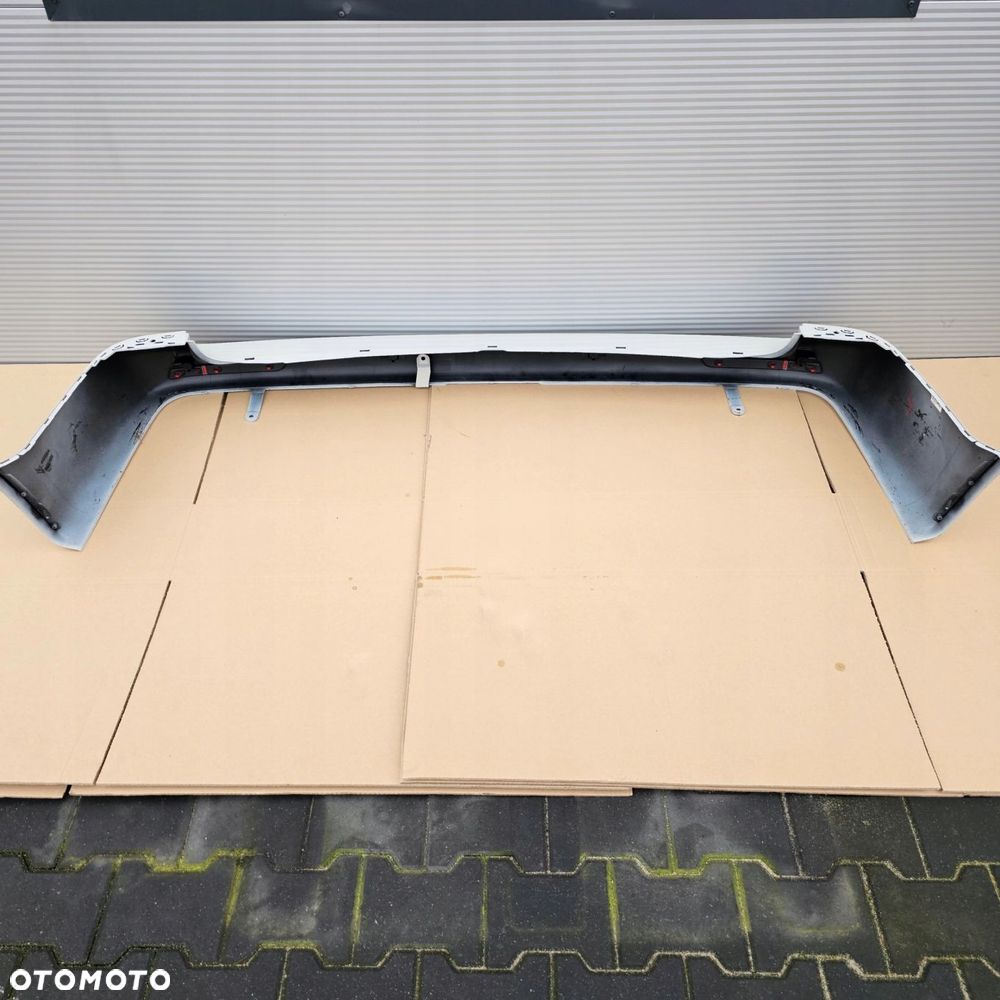 VW T5 LIFT T6 zderzak tył biały LB9A PDC IDEALNY - 8