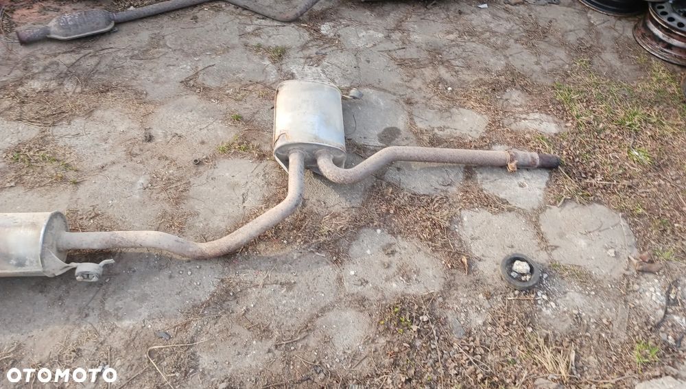 Rura wydechowa wydech tłumik końcowy środkowy Volkswagen Passat B5 FL Lift 1.8T 1.8 Turbo - 3