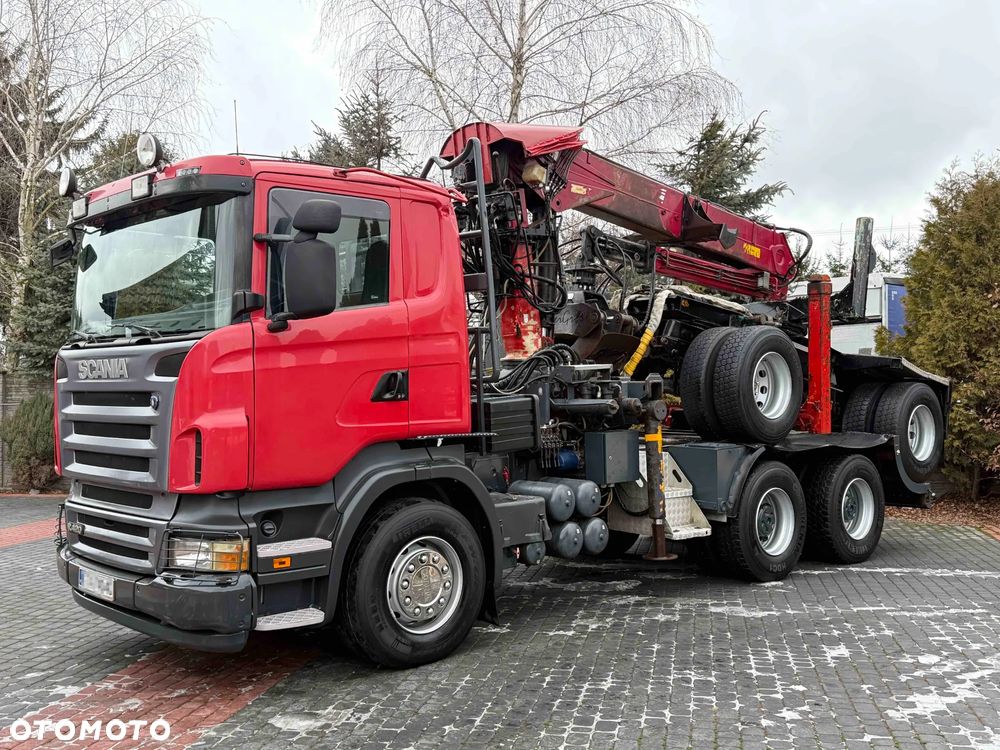 Scania R420=6X4=HDS=DO-DREWNA-DRZEWA=ZESTAW - 2