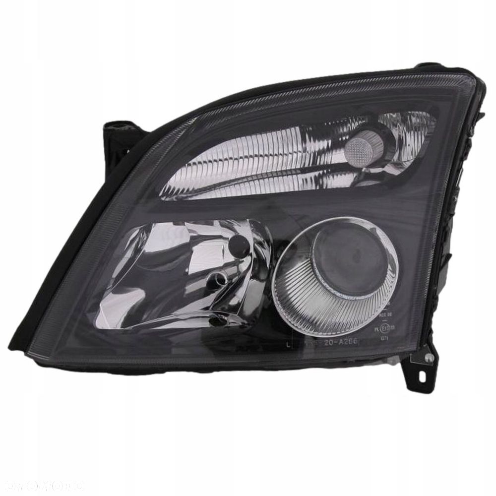 Reflektor Lampa Tyc Czarna Soczewka Opel Vectra C Signum 2001-2005 L - 1
