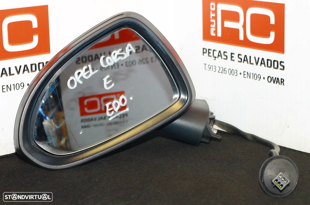 ESPELHO RETROVISOR ESQUERDO OPEL CORSA E - 2