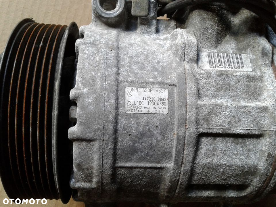 MERCEDES C W203 SPRĘŻARKA KLIMATYZACJI 447220-8843 - 2