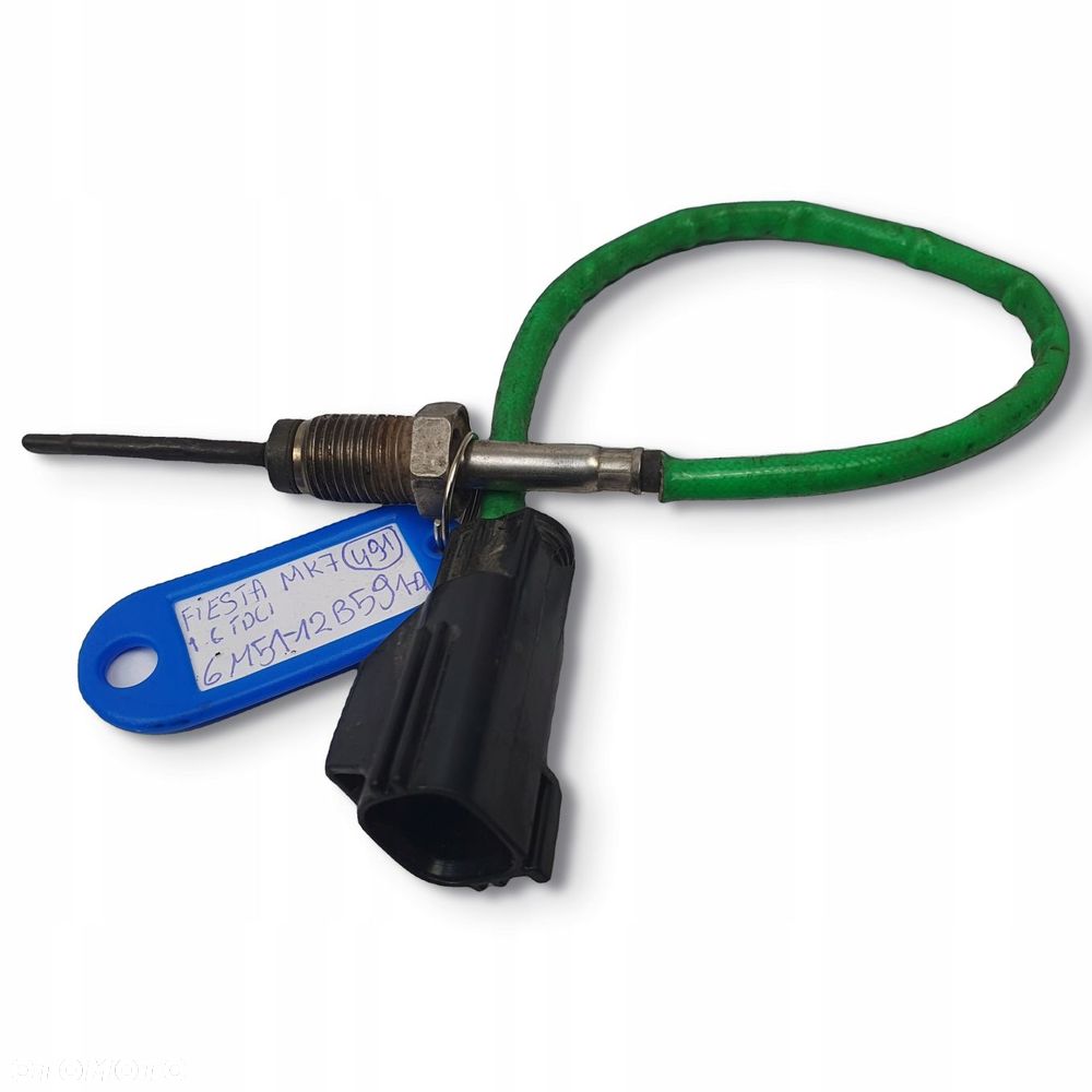 CZUJNIK TEMPERATURY SPALIN 6M51-12B591-DA Ford Fiesta MK7 1.6 TDCI 90 KM - 10