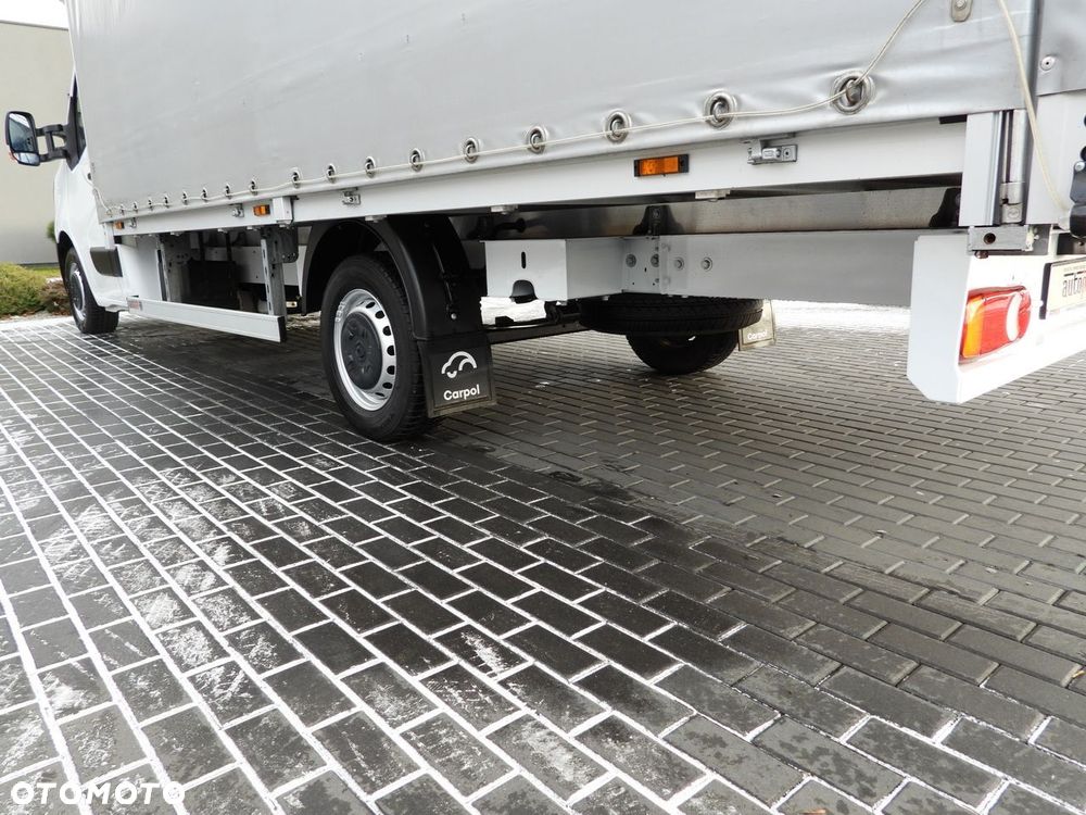 Renault MASTER PLANDEKA 10 PALET WEBASTO TEMPOMAT LEDY PNEUMATYKA KLIMATYZACJA  165KM - 17