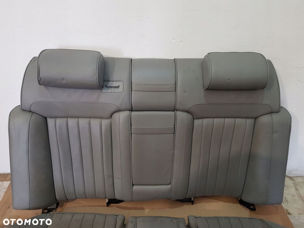 kanapa tył skóra vw phaeton 3d2 3.0tdi 06r - 2