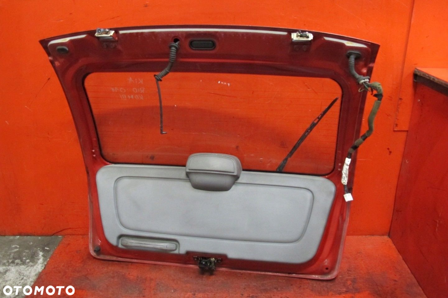 KIA RIO 1 I DC KOMBI KLAPA SZYBA BAGAŻNIKA TYŁ TYLNA Z2S - 8