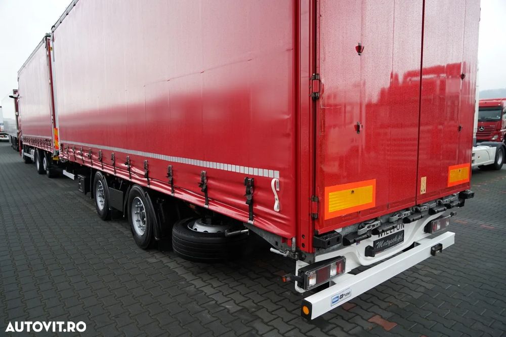 Mercedes-Benz ACTROS 2545 / TANDEM COMBINAT 120 M3 / TRANSIT / 6x2 / BIG SPACE / WIELTON / 2021 - 10