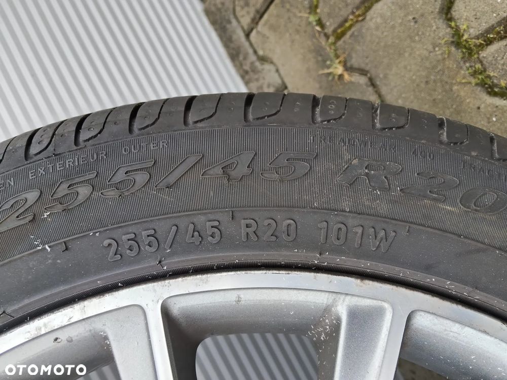 Alufelgi felgi aluminiowe koła MERCEDES 255/45/20 20 CALI opony pirelli - 2