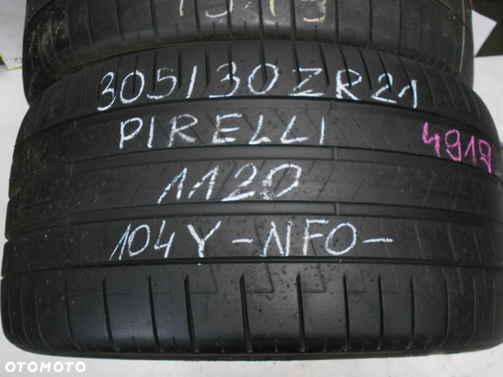 OPONY 305/30R21 PIRELLI PZERO NFO DOT 1120 /  4919 5MM - 4