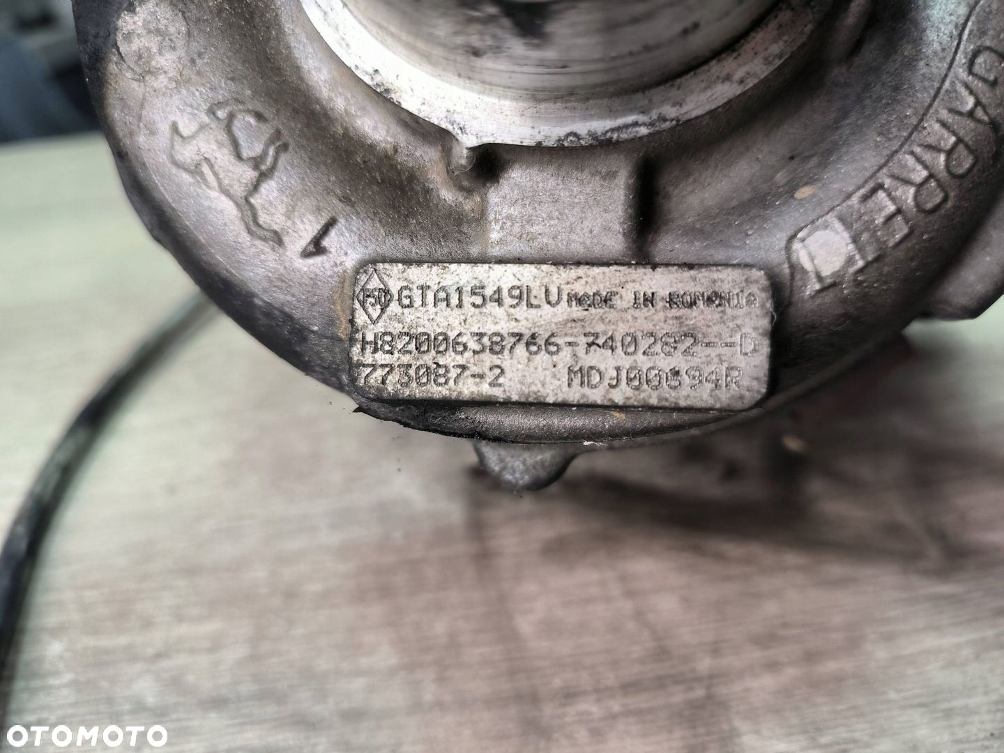 Turbina turbosprężarka Nissan Qashqai J10 2.0 DCi GTA1549LV - 6