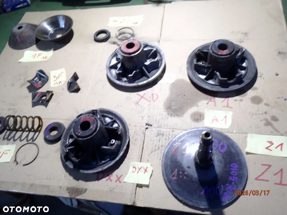 wariator napęd koło talerz sprzęgło sprężyna aixam 400 500 721 741 751 city coupe crossline rooadline scouty crossover 500 gto jdm simpa albixia aleos abaca titane ligier prima optima 2 4 ambra nova x too x pro js rc bellier vario belliner atol vario opale divane erad spacia aurora tasso bingo grecav eke casalini ydea sulky m10 microcar jdue lyra virgo mc1 mc2 mgo chatenet barooder speedino ch26 ch30 ch32 ch39 ch40 ch56 ch46 - 1