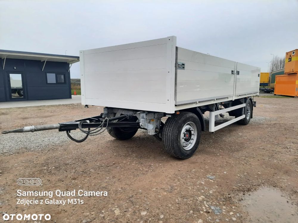 Inny PRZYCZEPA 6.75M BUDOWLANKA GRUBA RAMA OCYNK 2021 ROK  ST. IDEALNY MOŻLIWOŚĆ TRANSPORTU