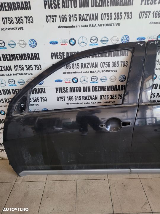 Usi Usa Portiera Stanga Fata Spate Mitsubishi Outlander 2 An 2006-2010 Negre - 3