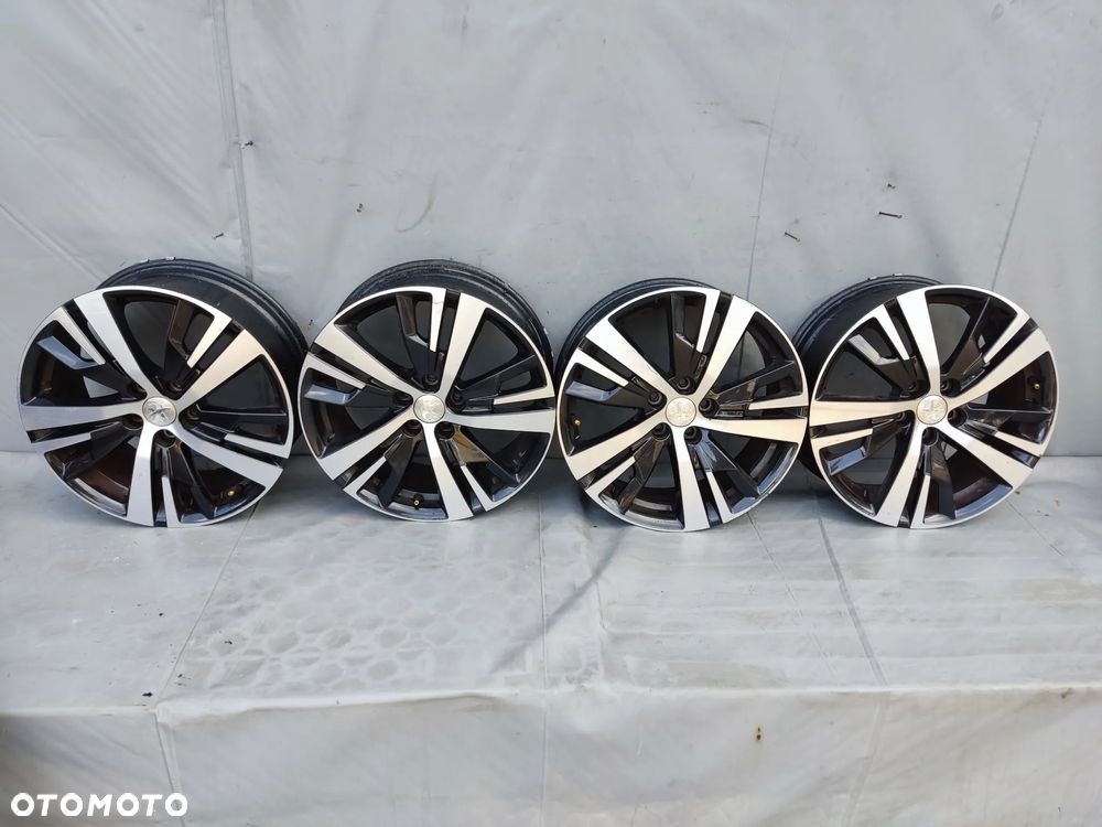 FELGI ALUMINIOWE PEUGEOT 3008 5008 7.5J18 cali et49 5x108 980968737 Komplet - 1