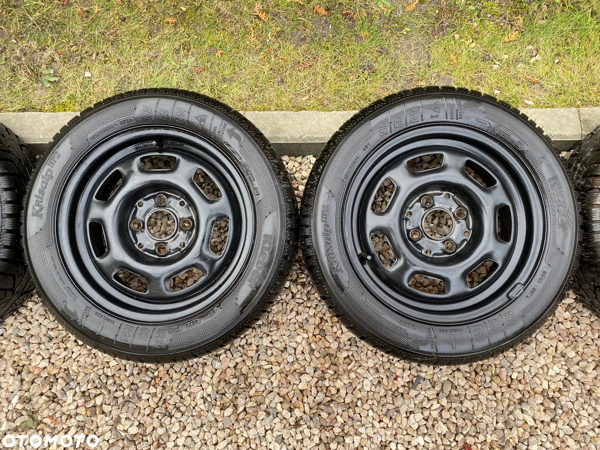 VW SEAT Felgi stalowe z oponami Koła 14" KLEBER KRISALP HP2 185/55/14 4x100 6,Jx14H2 ET38 - 5
