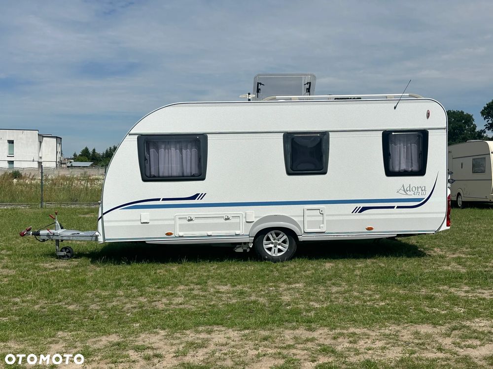 Adria ADORA 472 LU z napędem i markizą ze ścianami.  DMC 1300 - 4