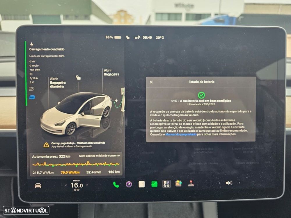 Tesla Model 3 Long Range Tração Integral - 40