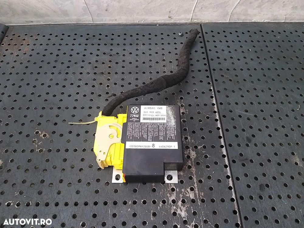 Modul calculator airbag seat leon 1p 3c0909605l - 1
