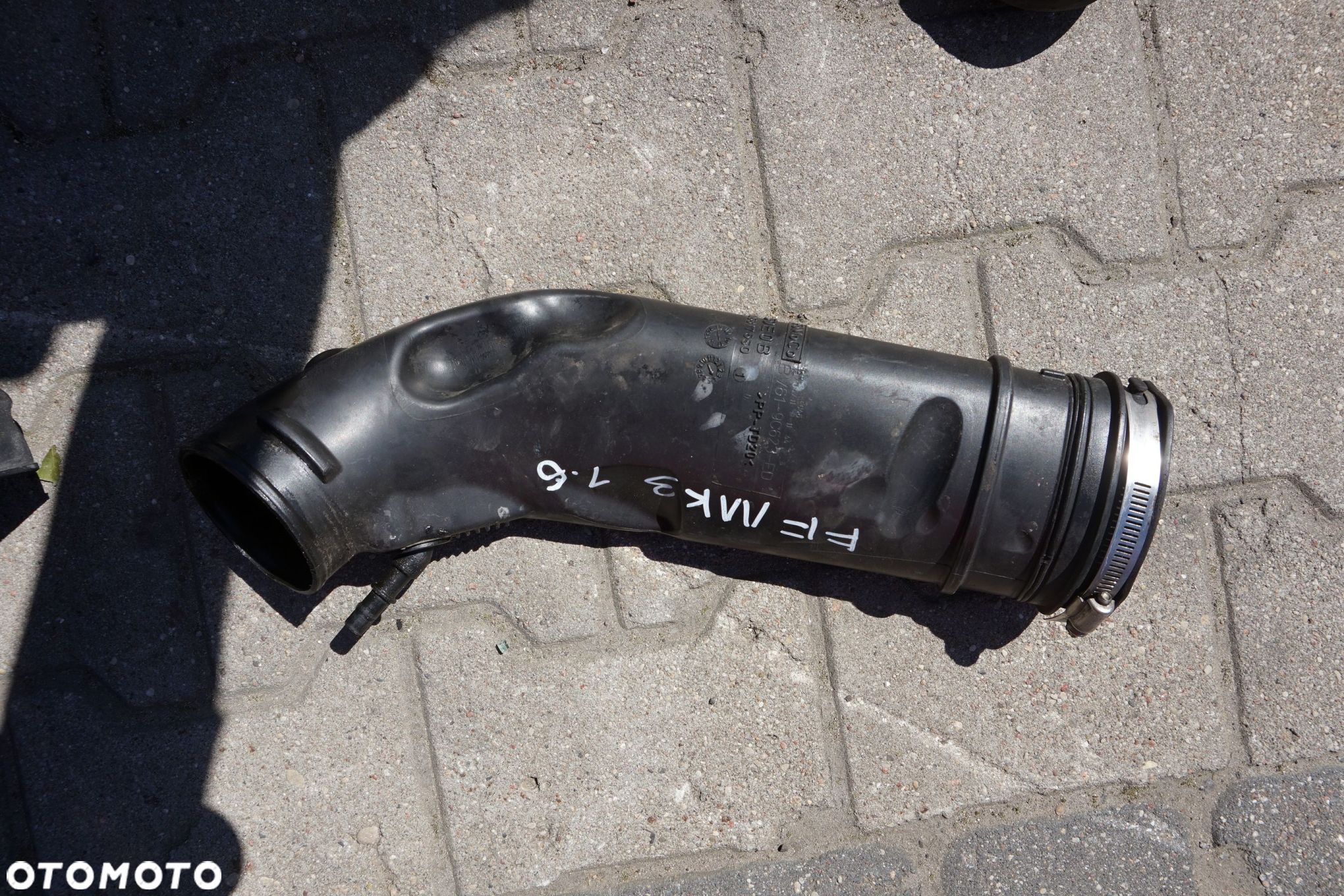 RURA POWIETRZA WĄŻ DOLOT FOCUS III MK3 1.6 16V BV61-9C623-ED BV61-9C623-EF FORD 2010-2014 - 1