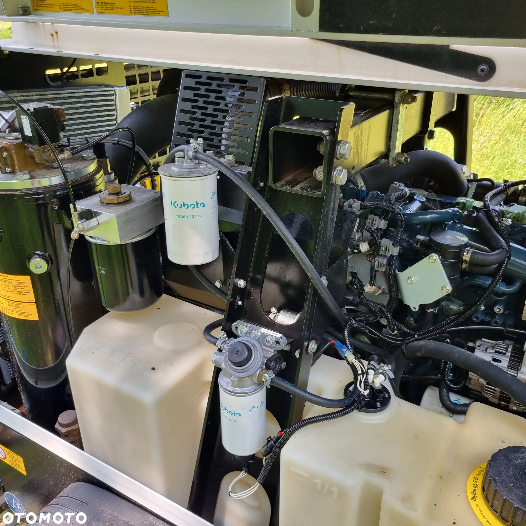 Inny Kompresor KAESER M82 jak Nowy z salonu 2019r z Norwegii 8,5m3 Kubota V3307 - 11