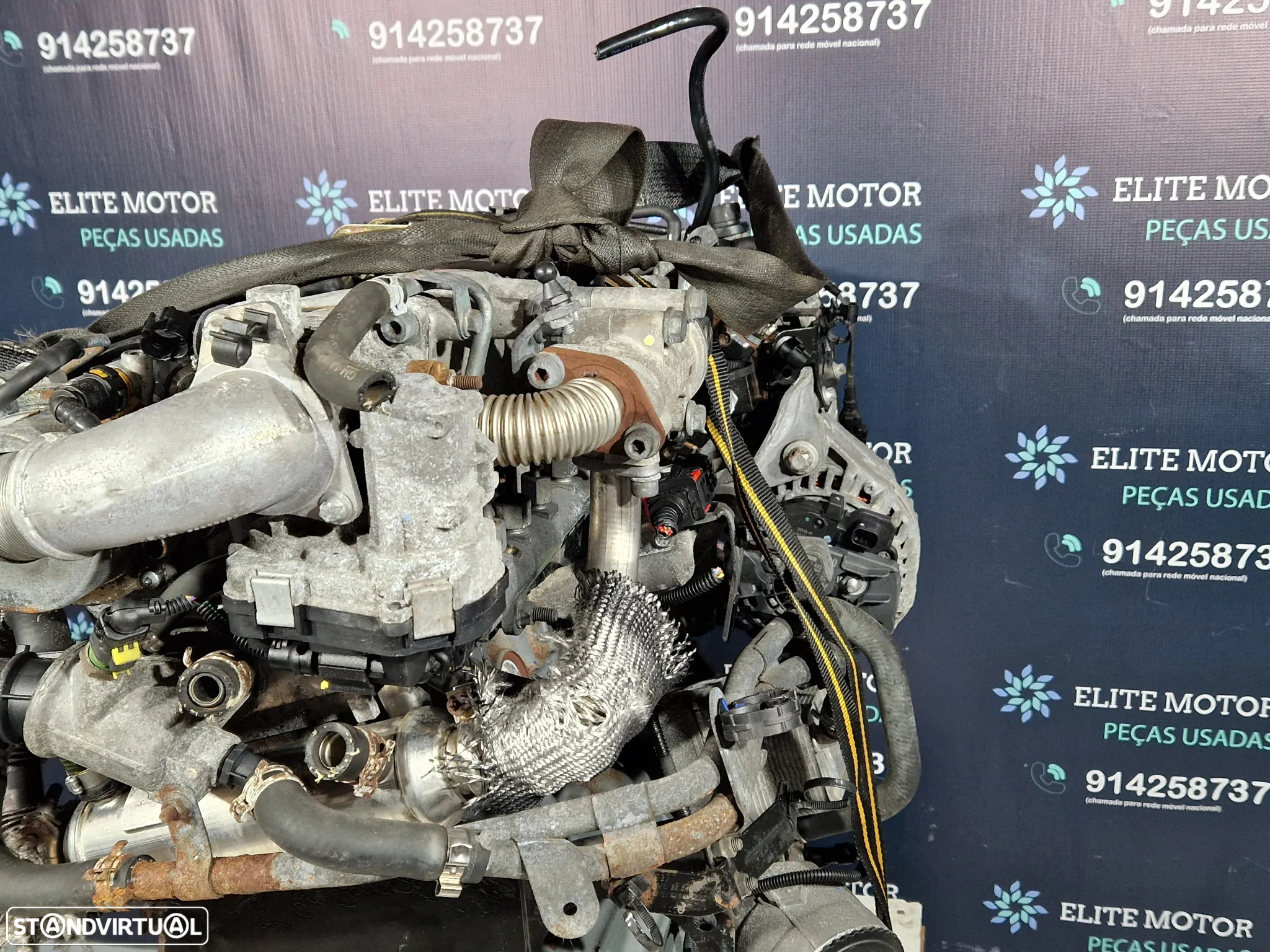 Motor usado Z19DT OPEL VECTRA C 1.9 CDTI 120CV ASTRA H ZAFIRA SAAB 93 - 11