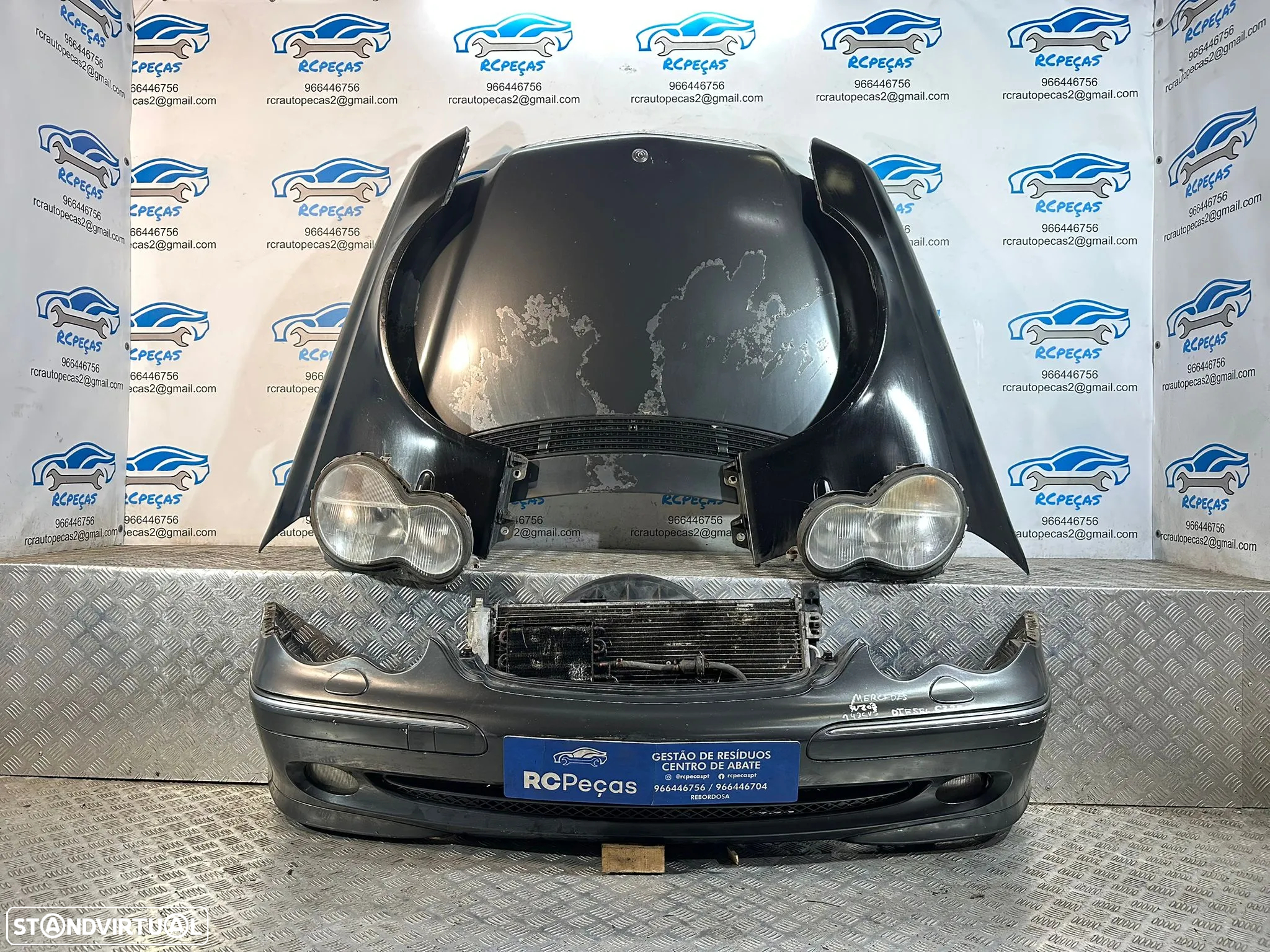 .Frente Completa Mercedes-Benz Classe C W203 1999 - 2004 - 3