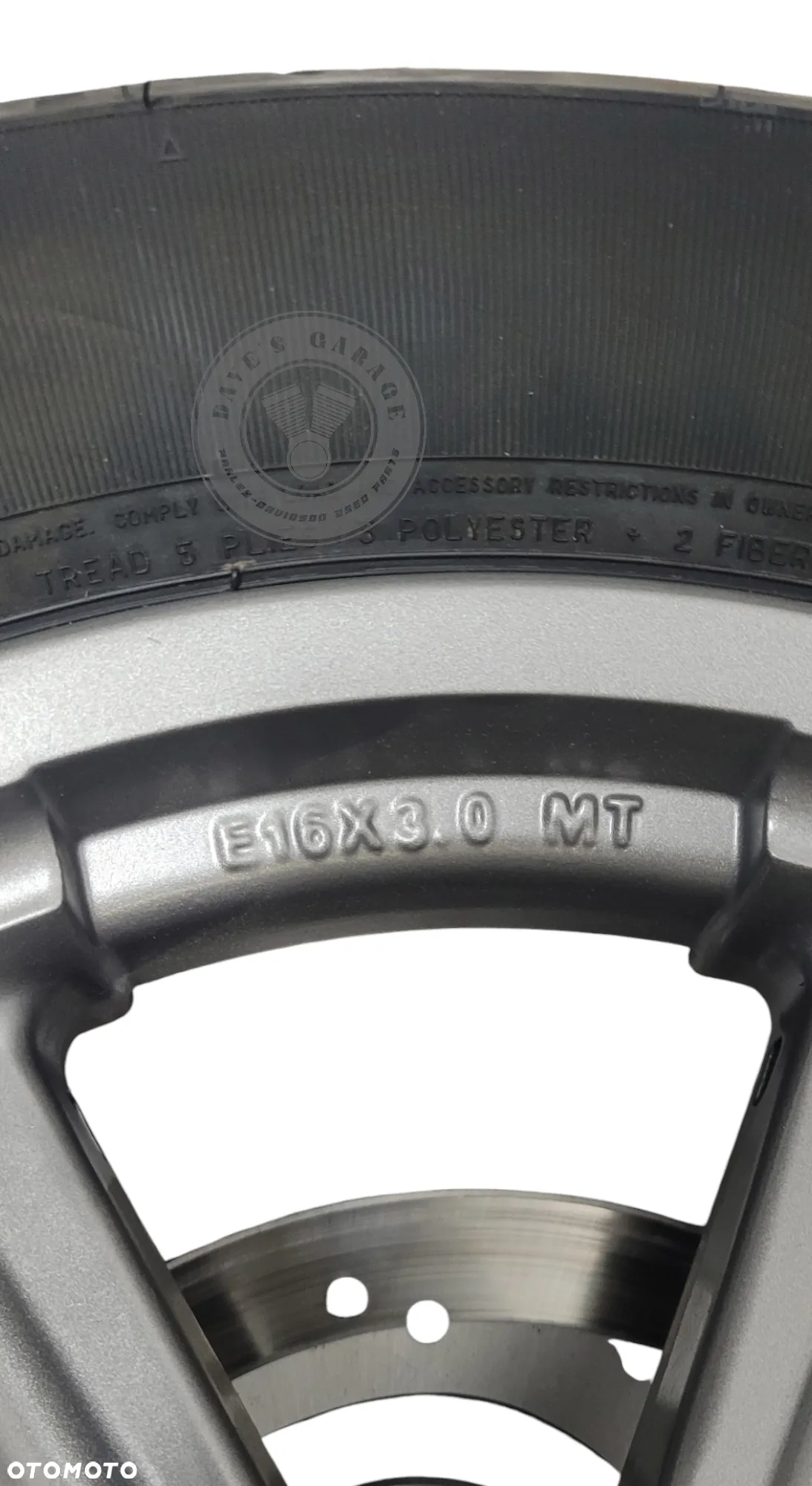Felga koło 16x3.00 Harley Davidson Softail Milwaukee Eight 40900925 - 6