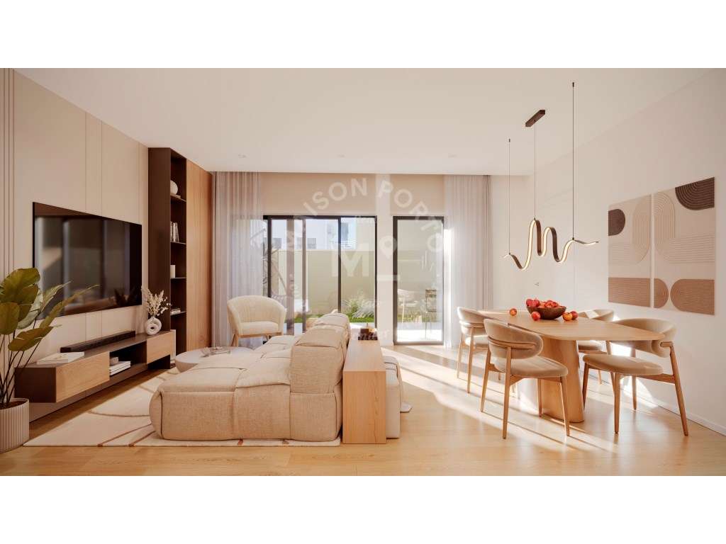 Apartamento T1+1 com Varanda e Lugar de Estacionamento em Valadares... - Grande imagem: 2/10