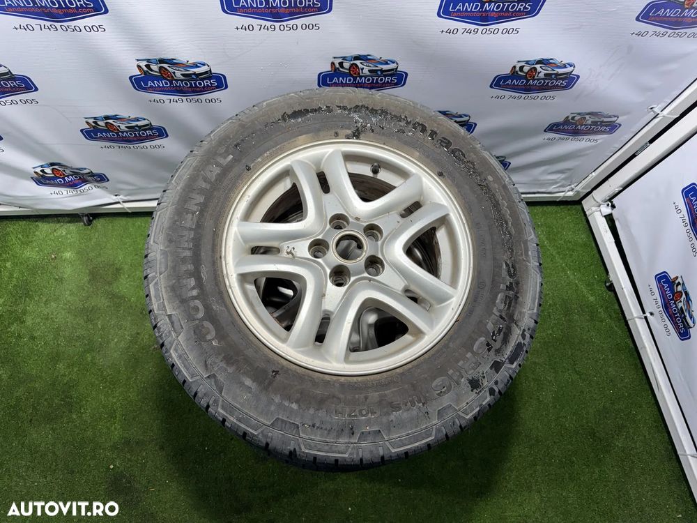 JANTE LAND ROVER R16 / 5x108 / FREELANDER 2 / 215/75 R16 M+S 107H / E-DOT / 6,5JX18 CH ET50 /  + CAUCIUCURI (X4) - 2