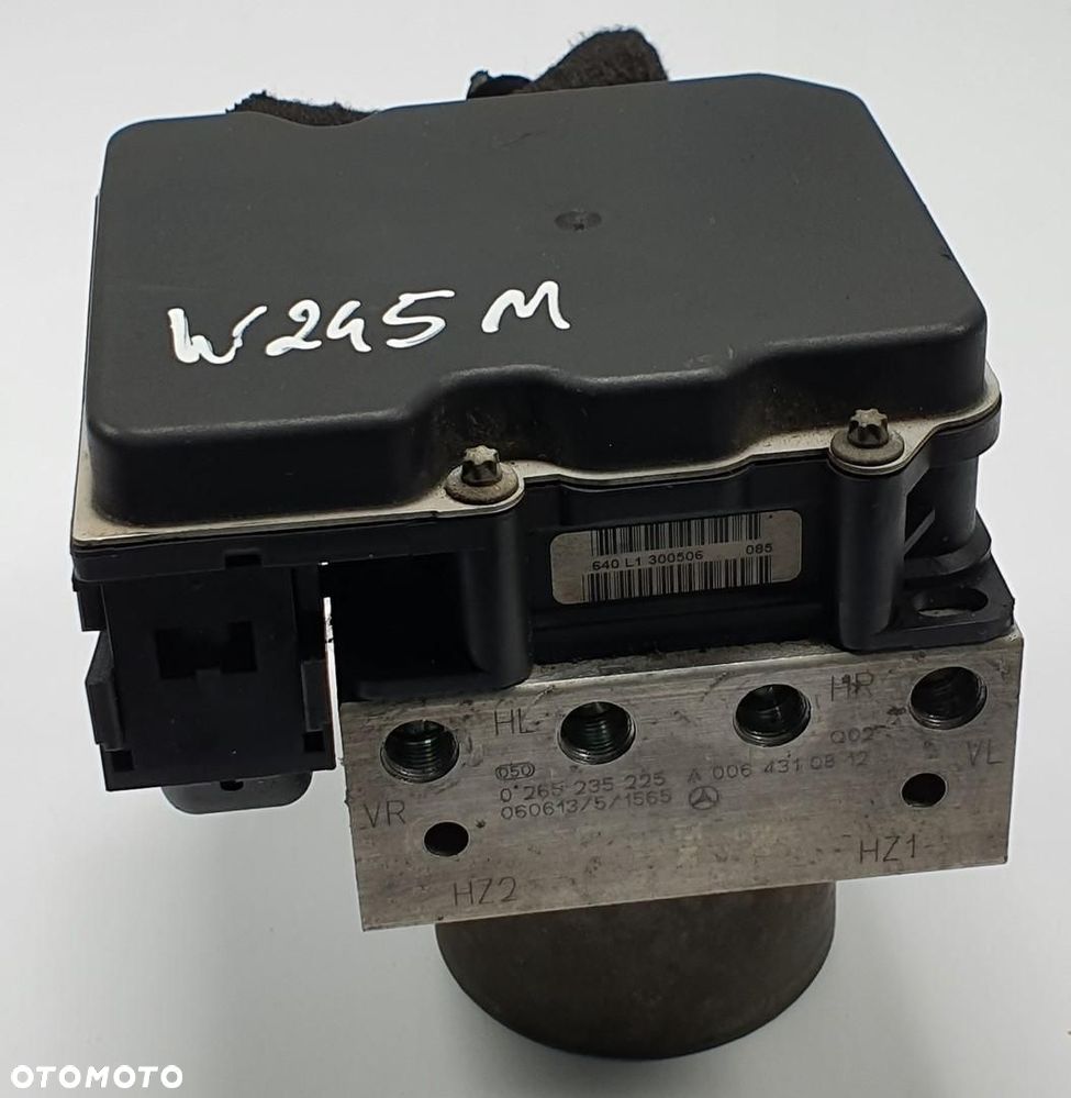 POMPA HAMULCOWA ABS MERCEDES W245 1.7 B V8 0265950618 A0064310812 - 2