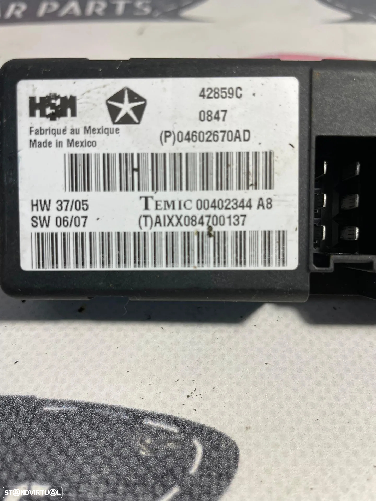 Chrysler 300 - 300C Seat Control Module Unit 04602670AD - 2