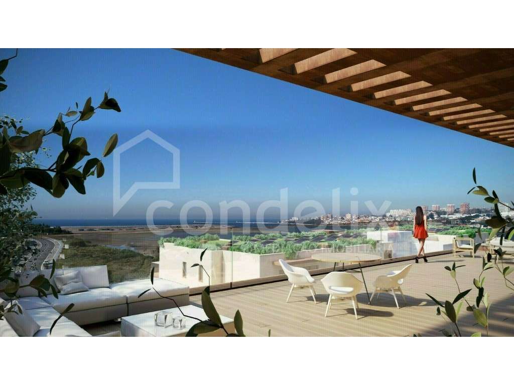 Apartamento T2 de luxo em condomínio fechado, Canidelo - Grande imagem: 2/19