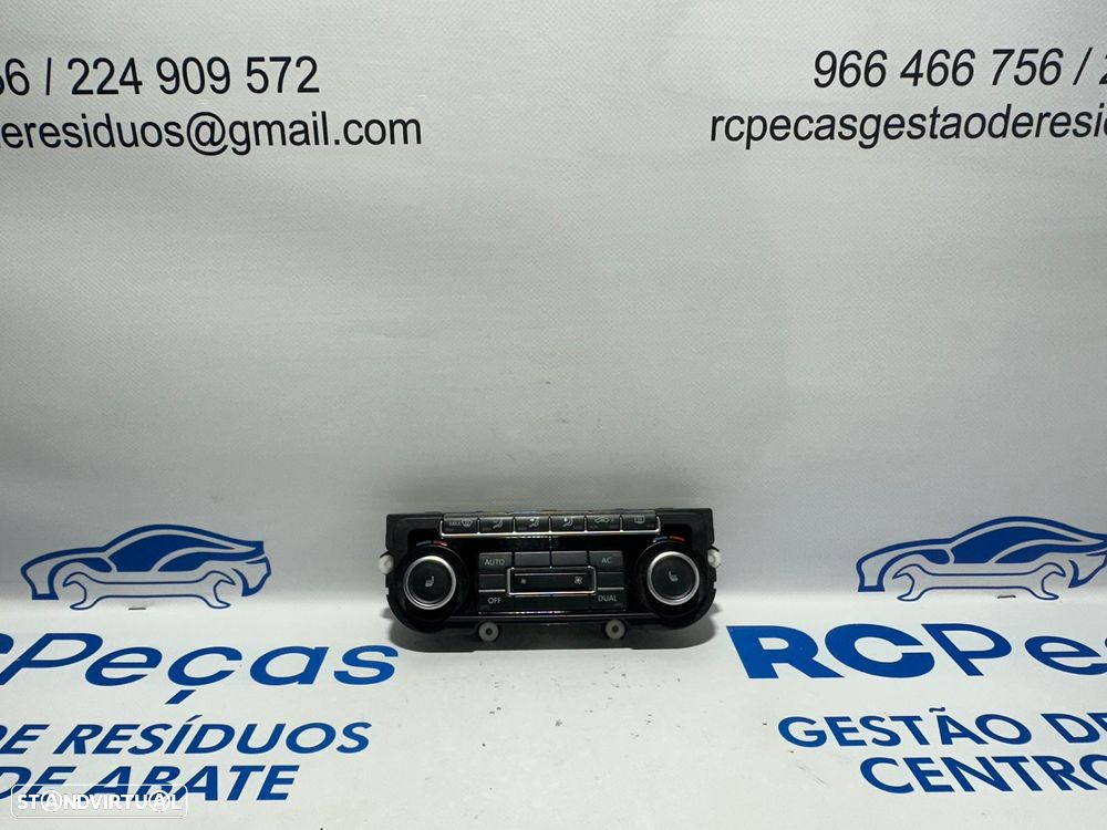 .Display Sofagem Comando Ar Condicionado AC Climatronic VW Volkswagen 5K0907044EA 2004 - 2018 - 4