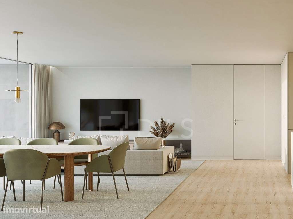 Apartamento T4 com varanda, em condomínio fechado, em Gondomar - Grande imagem: 4/56