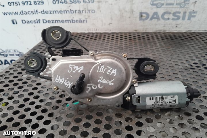 Motoras stergator luneta 6L6955711B Seat Ibiza 3 6L  [din 2002 pana  2006] Hatchback 5-usi 1.2 MT ( - 2