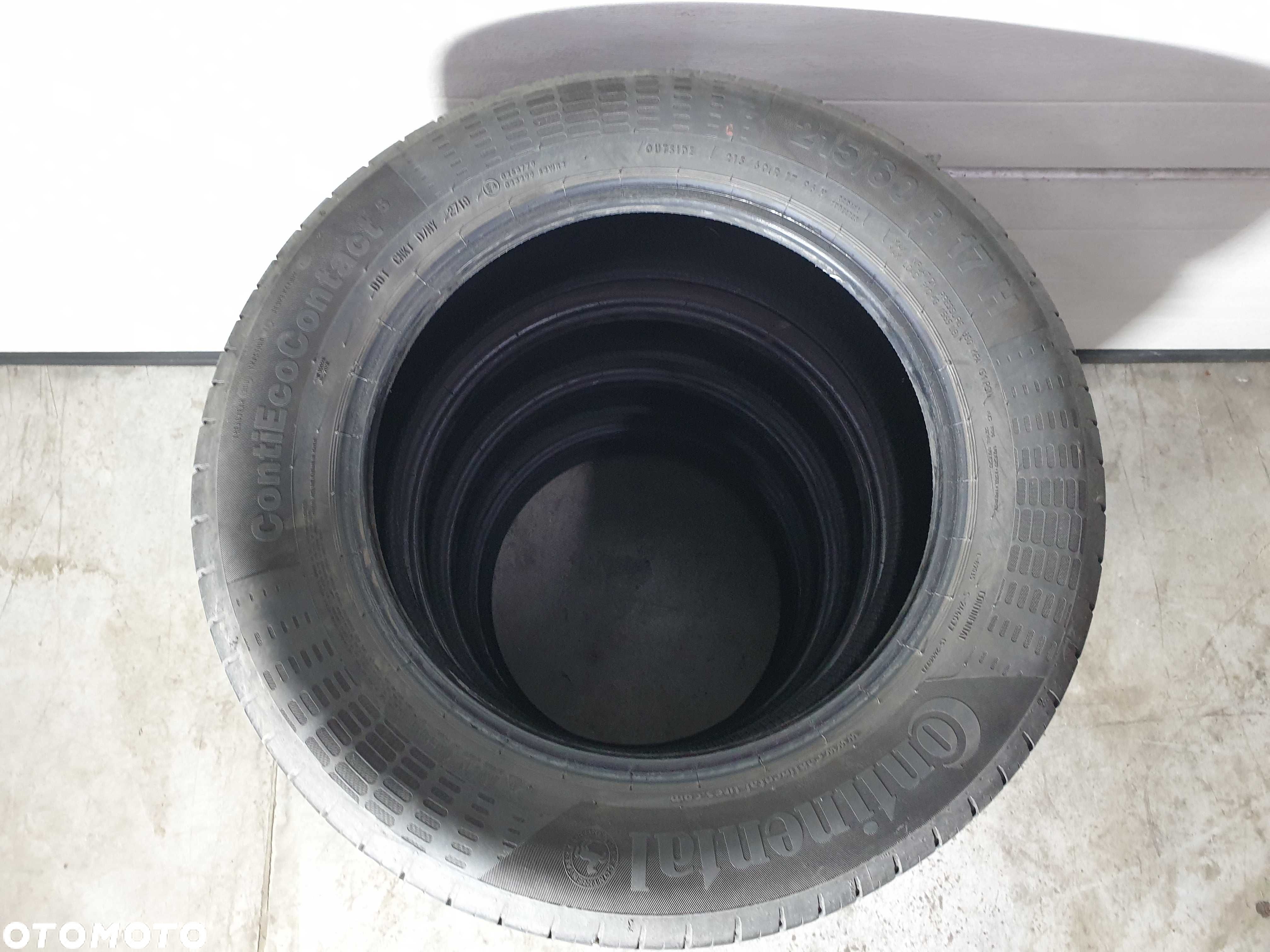 4szt. 215/60/17 96H Continental ContiEcoContact 5 6mm 2019r [ 10251 ] - 4