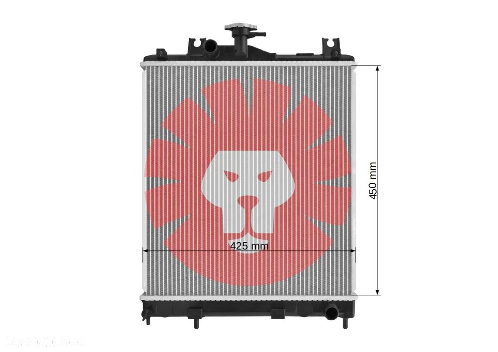 NOWA CHŁODNICA WODY KOMATSU PC35 PC45 PC40 PC30 20T0381110 - 3