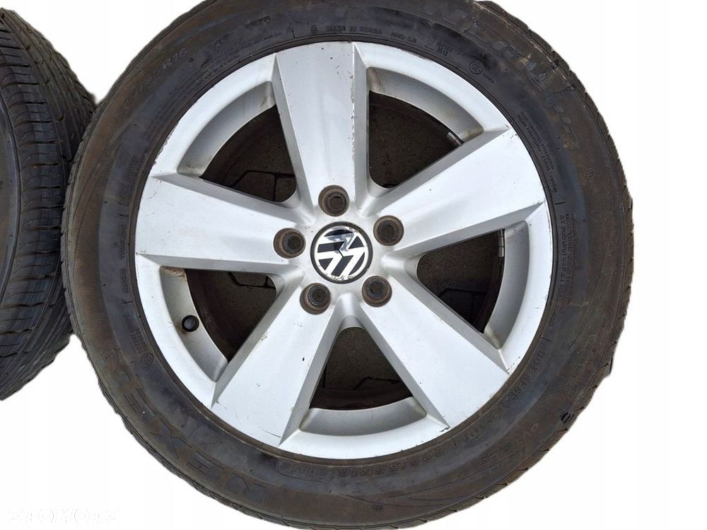 vw caddy 2k touran 1t 10-15r opona felga koło 205/55/16 - 2