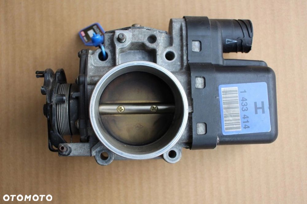 Przepustnica BMW e46 e39 e38 M52TU 1433414 NIEBIESKA 2.0 2.3 2.8 - 6