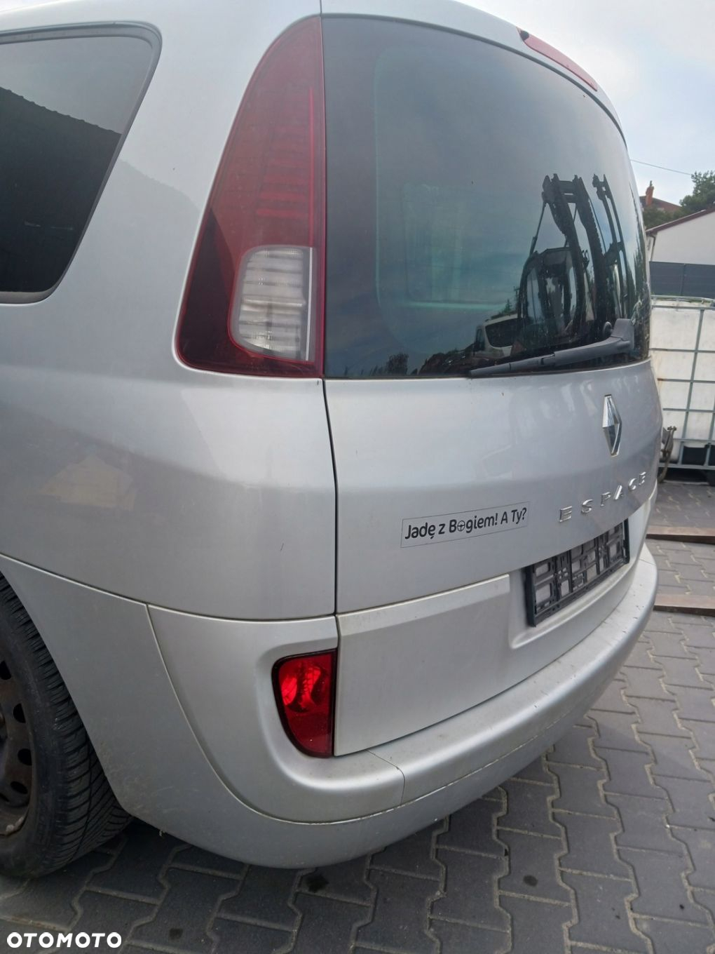 KLAPA SZYBA BAGAŻNIKA TYŁ RENAULT ESPACE IV 4 LIFT TED69 2008 ROK - 2