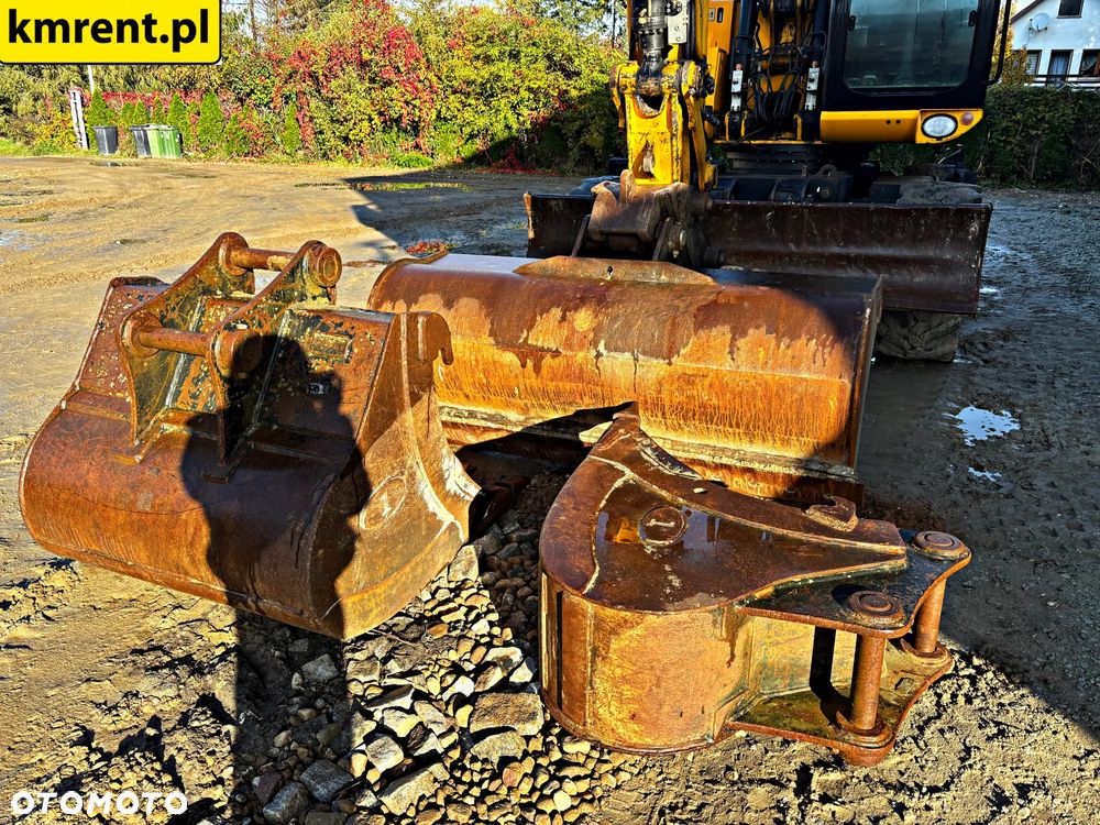 JCB JS 145 W KOPARKA KOŁOWA 2011R. | JS 130 160 313 315 CAT KOMATSU PW 140 - 8