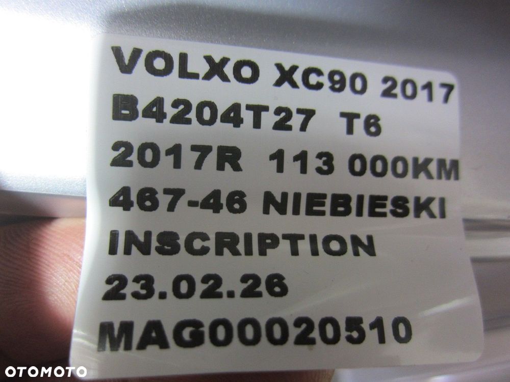 VOLVO XC90 II XC 90 KOŁA FELGI ALUMINIOWE 20'' 9.0J ET38.5 KOMPLET 31362277 - 16