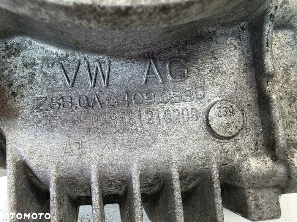 REDUKTOR SKRZYNIA KĄTOWA AUDI VOKLSWAGEN SEAT SKODA 0A6409053Q ORYGINAŁ ! - 7