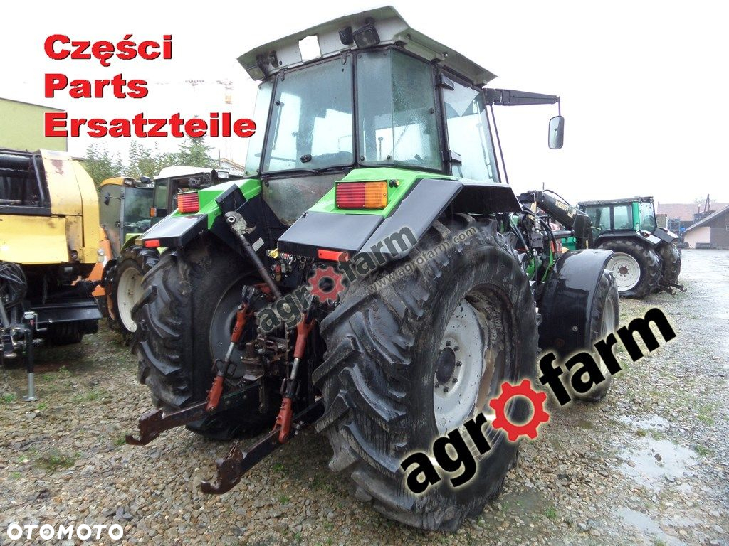 Deutz Agrostar 6.61 części, skrzynia biegów, oś - 4