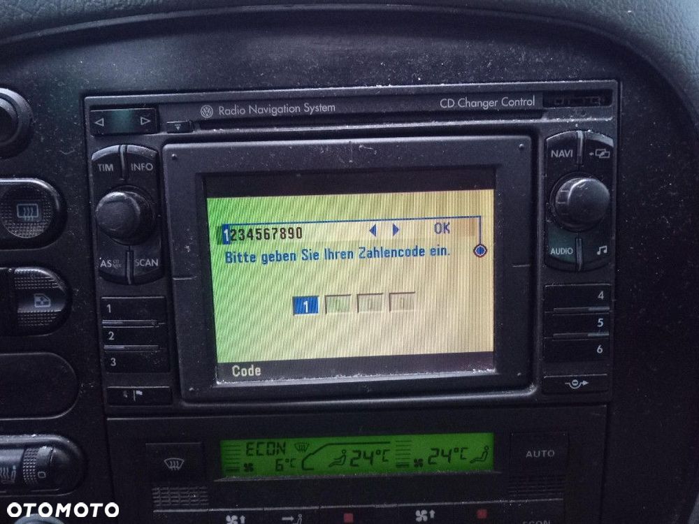 VW SHARAN I PASSAT B5 GOLF IV RADIO NAWIGACJA MFD 7M0035191E - 2