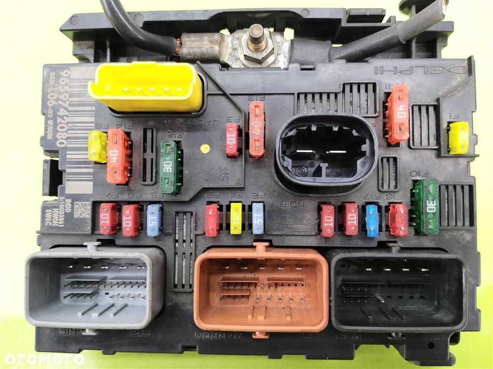 Moduł BSM sterownik Peugeot 307 I 2001-2008 VALEO 9659742080 - 1