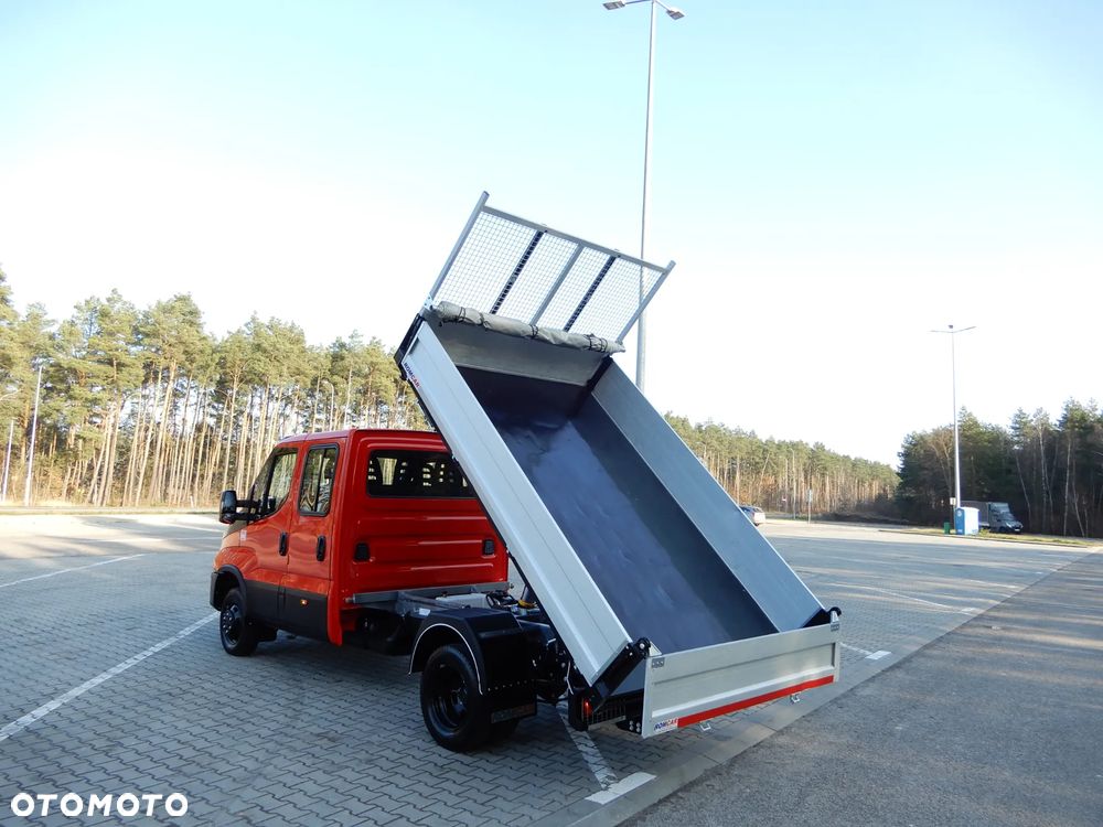 Iveco DAILY 35C16 Brygadowy Dubel Doka + Wywrotka Renomowanej Firmy RomCar Wywrot Kiper x 3 Skrzynia 3004 mm Blokada Mostu Rozstaw Osi 3750 mm HAK 3500 Stan 6-Cio Osobowy + 755 Kg Ładowność Auta Jak NOWY POLECAM - 5